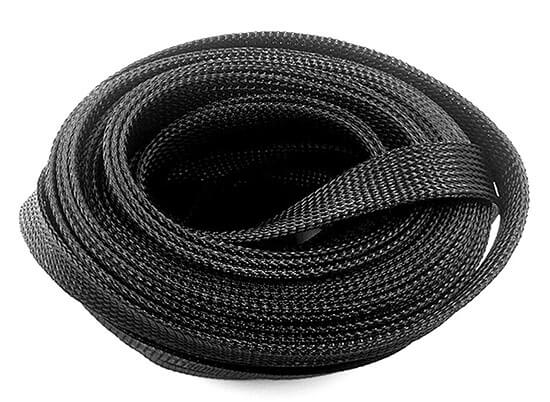 PET polyester expandable braided sleeving show