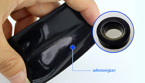 adhesive lined heat shrink tubing adhesive(glue) show