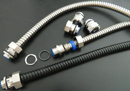 stainless flexible conduit connectors usage