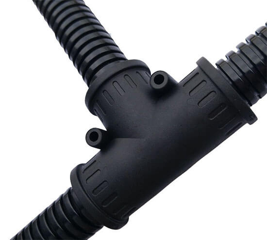 rubber T shape connector show