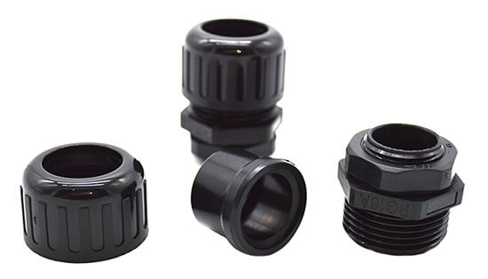 waterproof plastic connectors structure