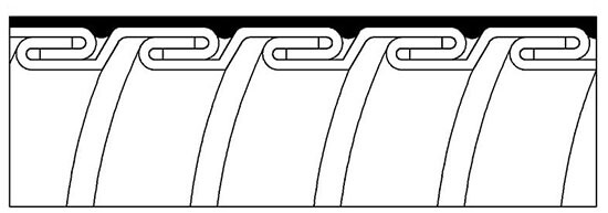 liquid tight flexible conduit structure