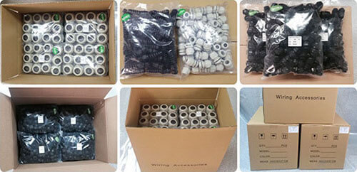 Nylon Cable Gland Reducer Package Show