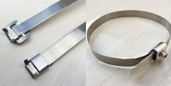 stainless steel banding with seals